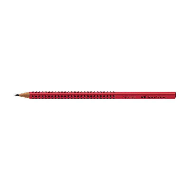 Grafitna olovka Faber Castel GRIP B 17021 (12604)  crvena
