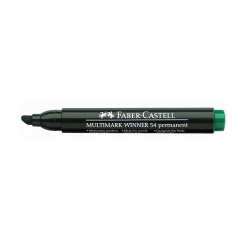 Permanent Marker Faber Castell zeleni kosi vrh 54 13933 (157963)