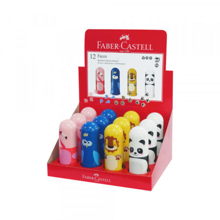 Rezač sa gumicom Faber Castell  Faces (1/12) 583513