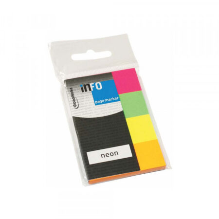 Page Marker NEON 20x50mm 4x50 listića  5670-89