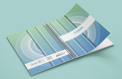 Sveska A4 Modern notebook spirala dikto 100l (HL)