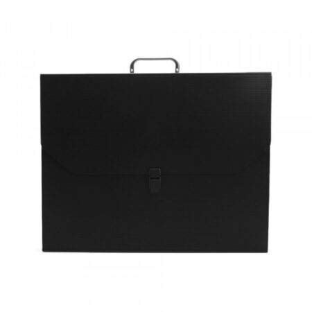 Torba kofer za tablu za tehničko crtanje B3 crna (53x39x3.5cm)