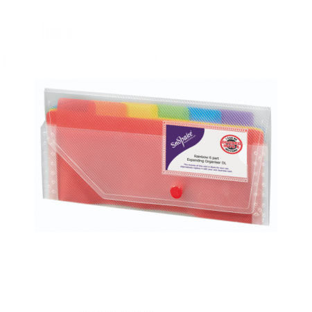 Fascikla B6 sa 6 pregrada Snopake Rainbow