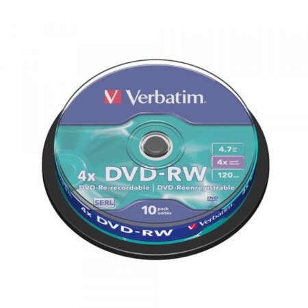 DVD-RW VERBATIM spindle 1/10