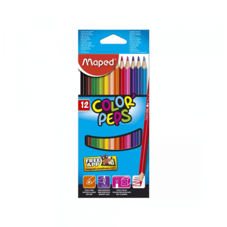 Drvene bojice Maped color peps 1/12