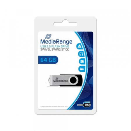 Flash USB 64GB  Mediarange 2.0
