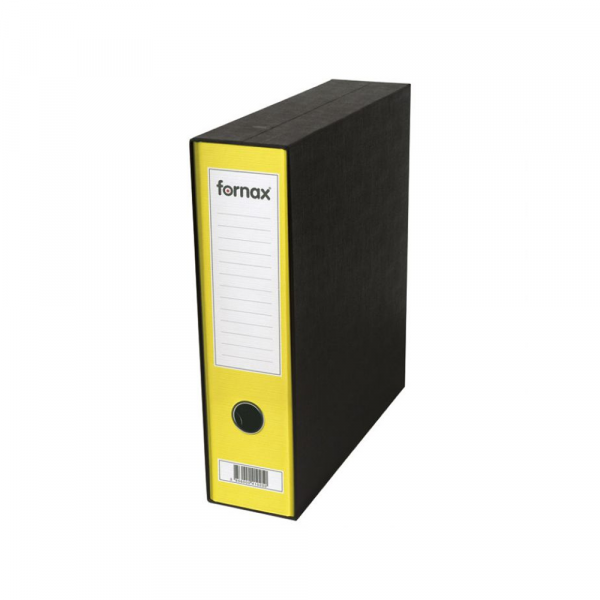 Registrator A4 Fornax Prestige žuti 80mm 13460