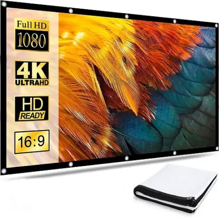 Kettz Platno za Projektor 120 Anti-svetlosni ekran16:9 160°