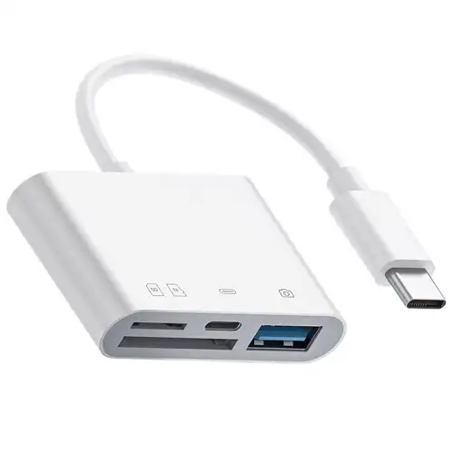 Kettz Tip C čitač kartica 4in1 1*USB3.0+1*TF+1*SD+1*TIP C