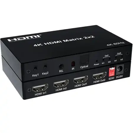 Kettz 4k 60hz HDMI Matrix 2x2 HM-K252