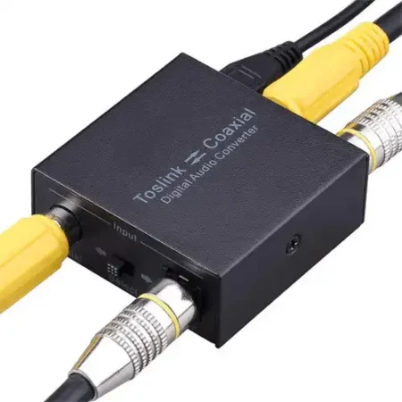 Toslink i Coaxial konvertor KT-D2CB.50B crni