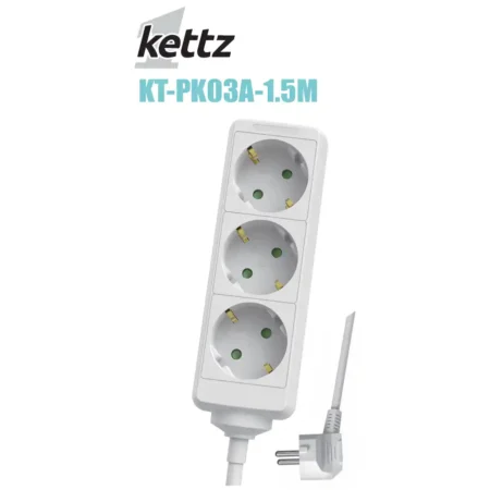 Kettz KT-PK03A-1.5M Produžni kabl 1.5m 3 rupe