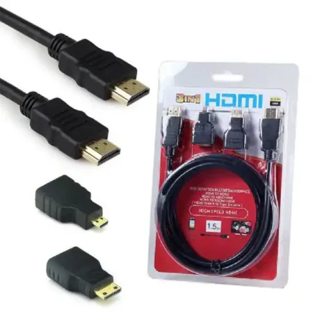 HDMI kabl 1.5m sa mikro mini hdmi adapterom