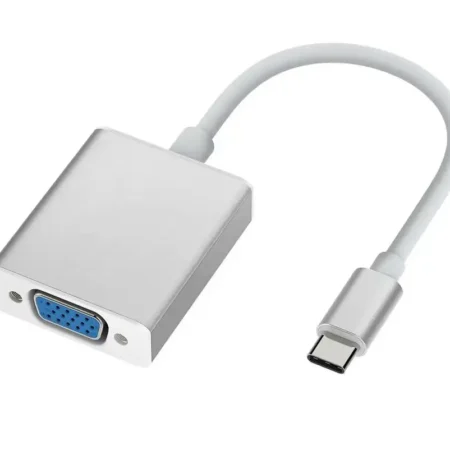 Kettz TC2V-060 Tip C na VGA adapter aluminium