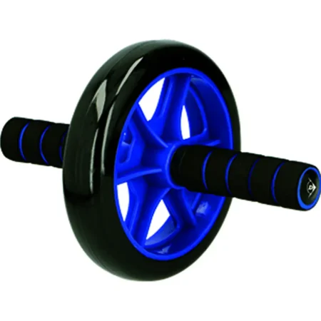 Roler za vežbanje Dunlop jednostruki plavi 20x5cm