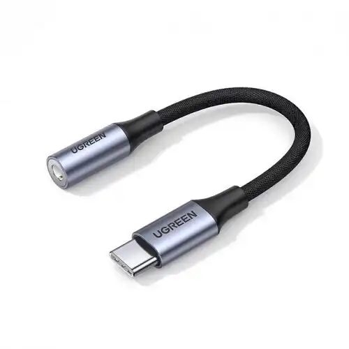 UGREEN AV161 USB-C na 3.5mm MF kabl 10cm