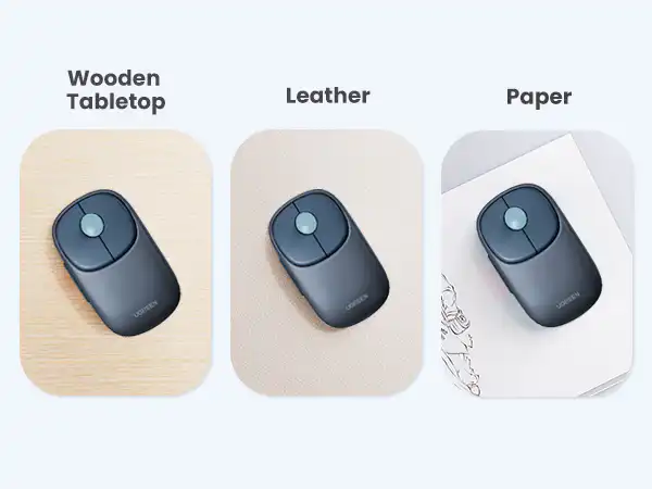 UGREEN MU102 Prenosivi bežični miš Plavi BT 5.0 2.4G