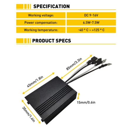AUXITO CANBUS poništivač greške za H1 H7 H3 LED sijalice