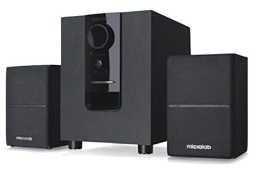 Microlab M106BT Aktivni drveni zvucnici 2.1 10W RMS(5W, 2x2.5W) BLUETOOTH , 3.5mm - Slika 2