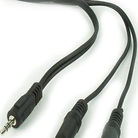 CCA-415 Gembird 3.5mm stereo plug to 2 stereo sockets audio kabl 5m