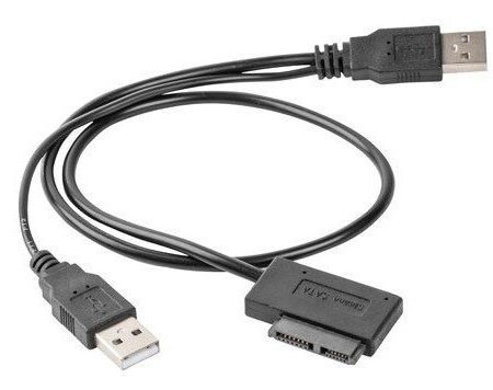 A-USATA-01 Gembird External USB to SATA adapter for Slim SATA SSD, DVD