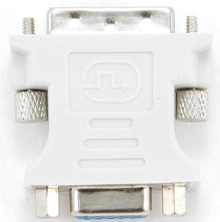 A-DVI-VGA Gembird Adapter DVI-I 24+5-pin male to VGA 15-pin HD (3 rows) female DVI-I