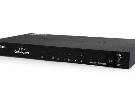 DSP-8PH4-03 Gembird HDMI spliter aktivni, 1 na 8 port-a