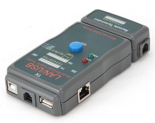 NCT-2 Gembird Tester kablova UTP/STP/USB - Slika 3