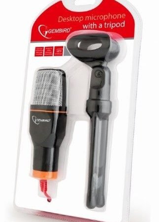 MIC-D-03 Gembird mikrofon sa tripodom 3,5mm black