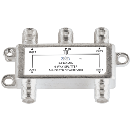 Antenski razdelnik FR4 1 ulaz - 4 izlaza, 5-2400MHz