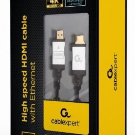 CCB-HDMIL-5M Gembird HDMI kabl, High speed,ethernet support 3D/4K TV Select Plus Series blister 5m A