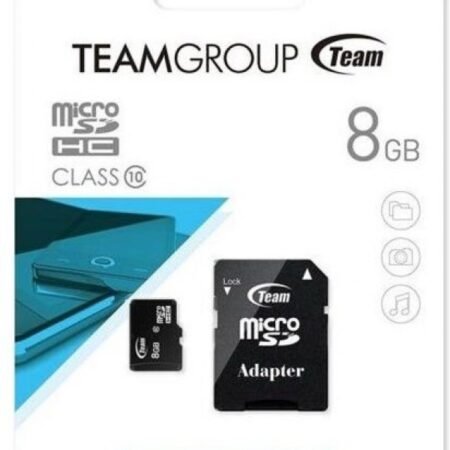 TeamGroup MICRO SDHC 8GB CLASS 10+SD Adapter TUSDH8GCL1003
