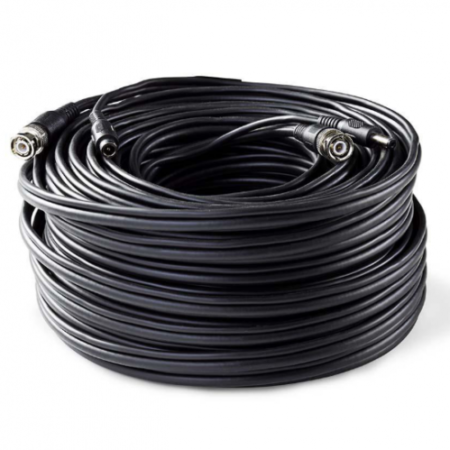 CCTVCA10BK100 * CCTV Security Cable BNC / DC  RG59, 10m (841)