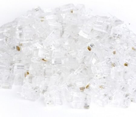 MP-6P4C/100 Gembird RJ11 telefonski konektor plug 6P4C 100kom