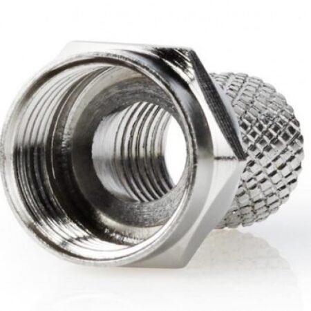 CON-FC-001 **  F muski konektor za RG6 kabl, 6.6mm, Zinc Alloy min.25kom (10,4)