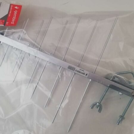 GMB-20E **Gembird Antena Loga UHF sa RF-Konektorom, 20elemenata, duz.39cm, dobit 6dB aluminium(479)