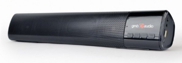 SPK-BT-BAR400-01 Gembird Bluetooth speaker soundbar 2x5W FM, USB, SD, AUX, mikrofon, black - Slika 4