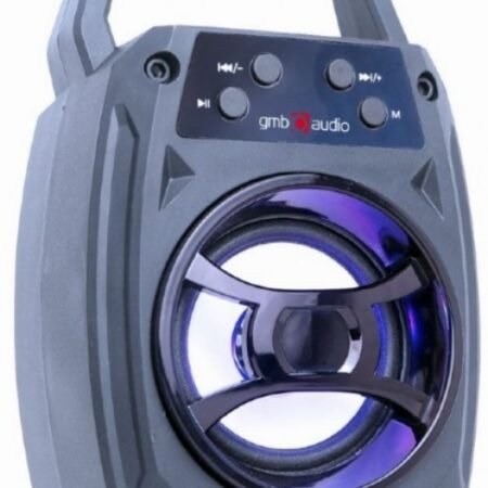 SPK-BT-14 Gembird Portable Bluetooth speaker 5W, FM, USB, SD, 3,5mm, LED black FO