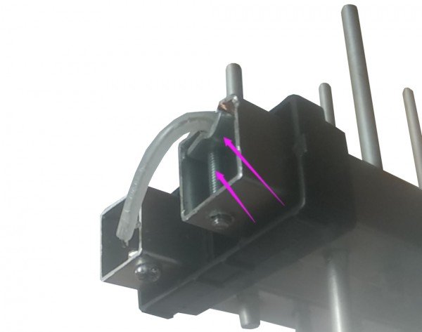 GMB-28EK **Gembird Antena Loga UHF sa F konektorom 28 elemenata, dužina 104cm, dobit 9dB alumini.688 - Slika 3