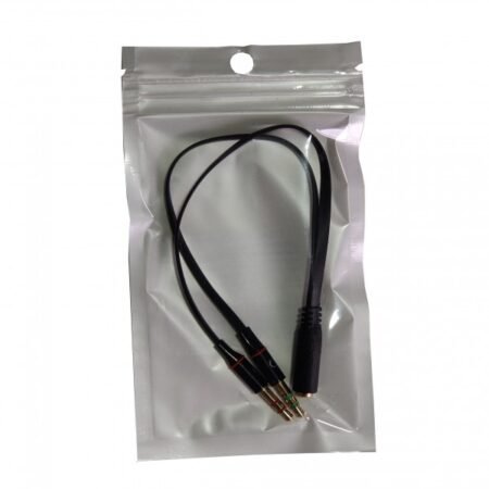 CCA-418A ** Gembird 3.5mm Headphone Mic Audio Y Splitter Cable Female to 2x3.5mm Male adapter (87)