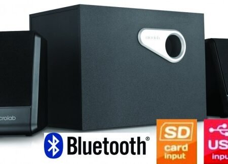 Microlab M280BT Aktivni drveni zvucnici 2.1 42W RMS(26W, 2x8W) SD, USB, BLUETOOTH , 3.5mm