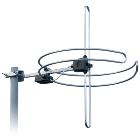 Antena FM DAB-FM F za radio prijem, spoljna, FM (87,5-108 MHz), DAB (217-240 MHz)