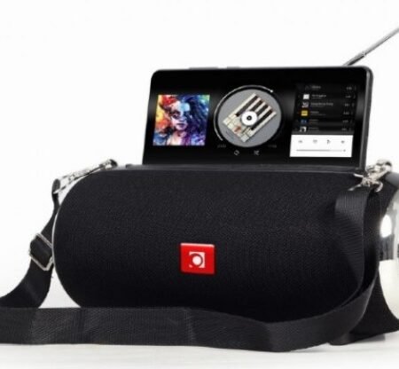 SPK-BT-17 Gembird Portable Bluetooth speaker +handsfree 2x5W, FM, USB, SD, AUX + antena black