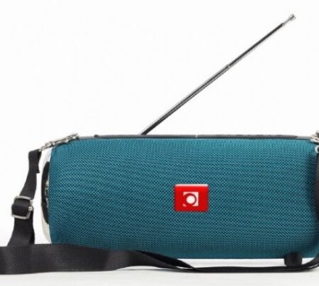 SPK-BT-17-G Gembird Portable Bluetooth speaker +handsfree 2x5W, FM, USB, SD, AUX + antena green