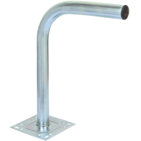 Nosac zidni NJ40 40cm, pocincani, savijeni, prosirene rupe