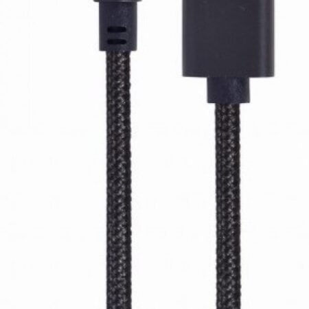 CC-USB2-AMCML-0.2M Gembird pod uglom USB Type-C kabl za punjenje i prenos podataka, 0.2 m, black