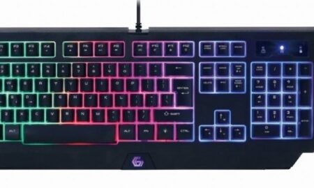 GGS-UMGL4-01 Gembird 4-in-1 Gejmerski set Phantom tastatura, mis, slusalice i podloga