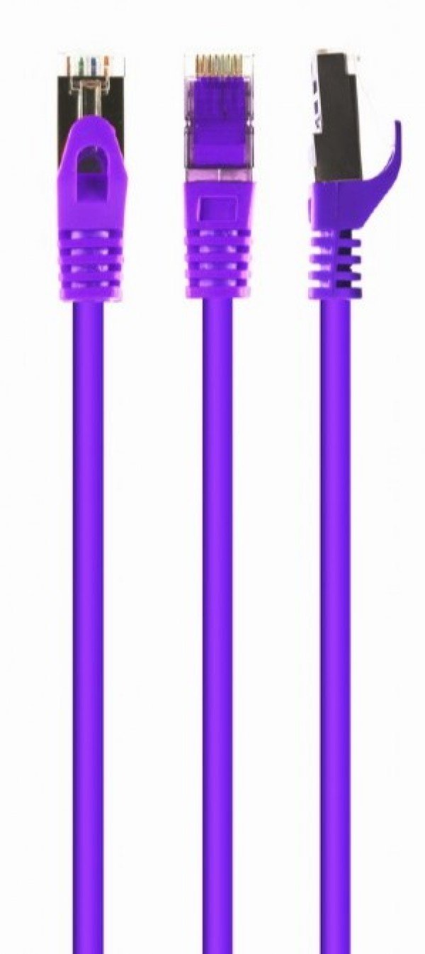 PP6-0.25M/V Gembird Mrezni kabl, CAT6 FTP Patch cord 0.25m purple - Slika 2