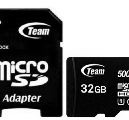 TeamGroup MICRO SDHC 32GB 100/20MB/s UHS-I U1 C10 +SD Adapter TUSDH32GCL10U03