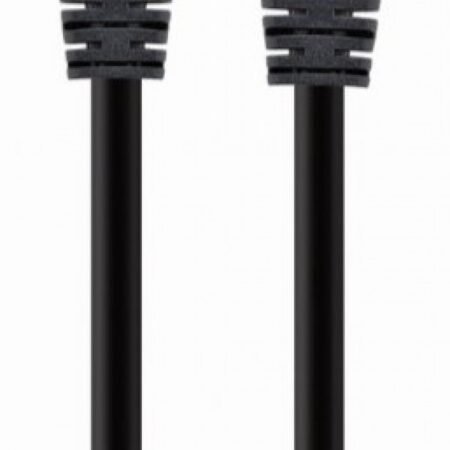 PP12-1M/BK Gembird mrezni kabl, CAT5e UTP Patch cord1m, black